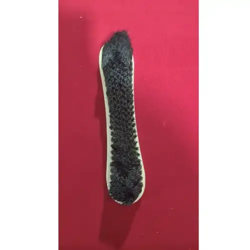 نمای روی برس بیلیارد با الیاف مشکی و دسته باریک - تصویر اصلی