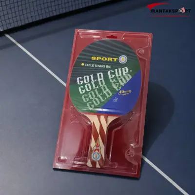 راکت پینگ پنگ GOLD CUP در بسته بندی قرمز - تصویر اصلی