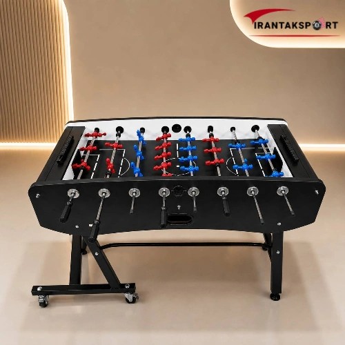 فوتبال دستی تاشو S13 MDF کف مشکی